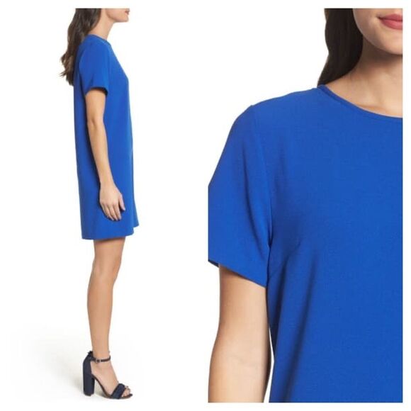 Felicity & Coco Devery Crepe Shift Dress - Picture 8 of 10